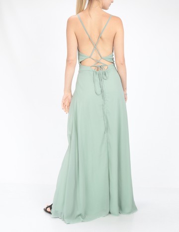 Rochie lunga SHEIN, verde