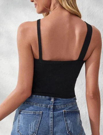 Top SHEIN, negru