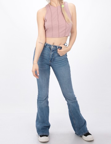 Top SHEIN, roz pudra, M