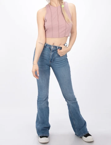 Top SHEIN, roz pudra