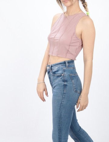Top SHEIN, roz pudra