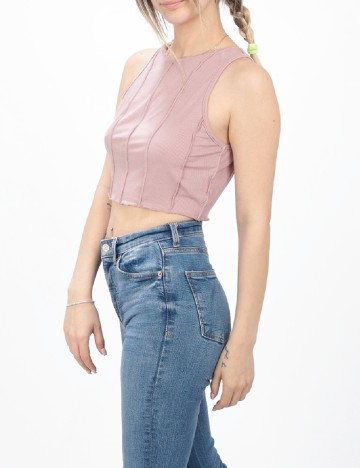 Top SHEIN, roz pudra