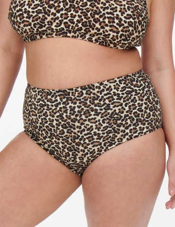 Chilot de baie Only Carmakoma, animal print, 46