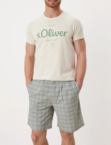 Pantaloni scurti s.Oliver, gri