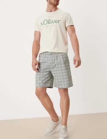 Pantaloni scurti s.Oliver, gri, W30