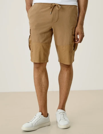 Pantaloni scurti s.Oliver, maro