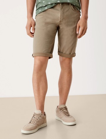 Pantaloni scurti s.Oliver, maro, W29