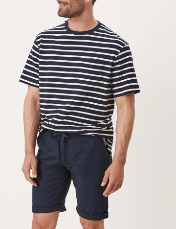 Pantaloni scurti s.Oliver, bleumarin, W30