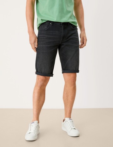 Pantaloni scurti s.Oliver, negru, W30