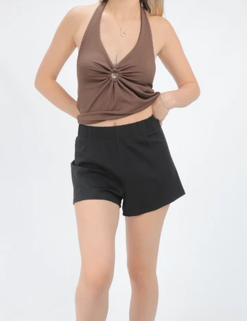 Pantaloni Scurti Reserved, negru