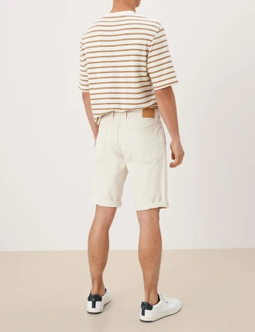 Pantaloni scurti s.Oliver, ecru