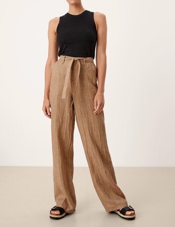 Pantaloni s.Oliver, maro