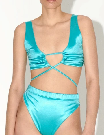 Sutien de baie Reserved, bleu