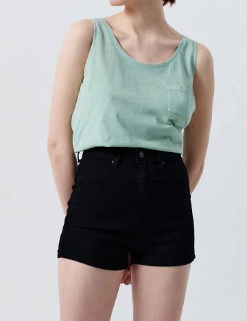 Pantaloni Scurti CROPP, negru