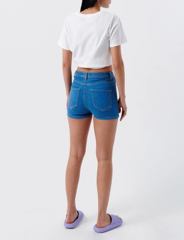 Pantaloni Scurti CROPP, albastru