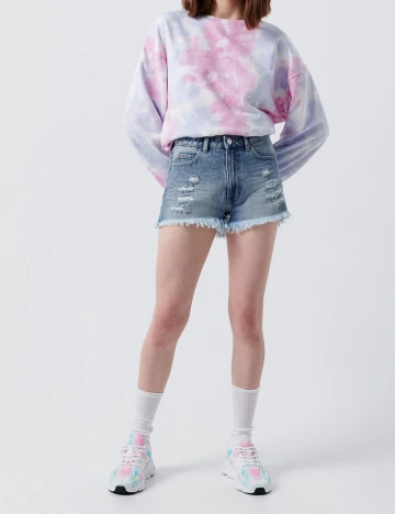 Pantaloni Scurti CROPP, albastru