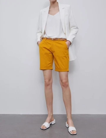 Pantaloni Scurti Reserved, mustar
