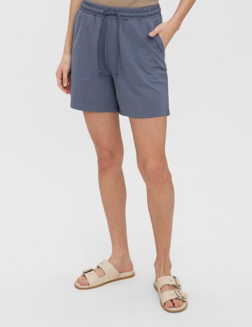 Pantaloni scurti Vero Moda, bleumarin, L