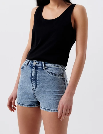 Pantaloni Scurti CROPP, albastru