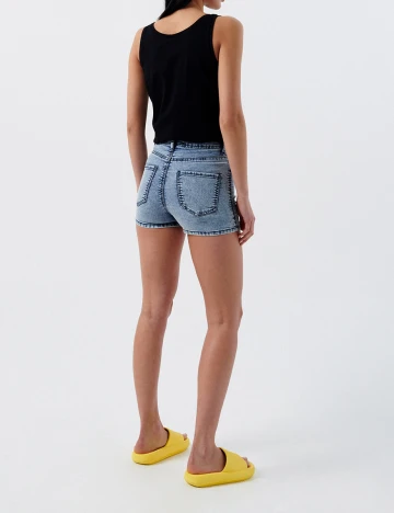 Pantaloni Scurti CROPP, albastru