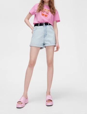 Pantaloni Scurti CROPP, bleu