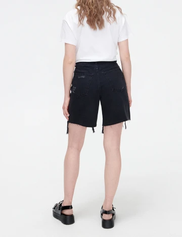 Pantaloni Scurti CROPP, negru