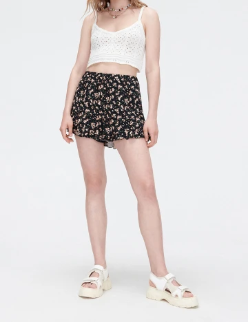 Pantaloni CROPP, floral