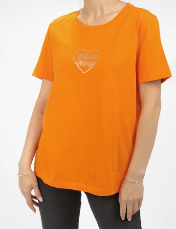 Tricou Vero Moda, portocaliu