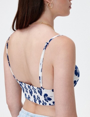 Top CROPP, floral