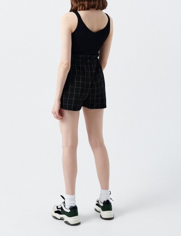 Pantaloni Scurti CROPP, negru