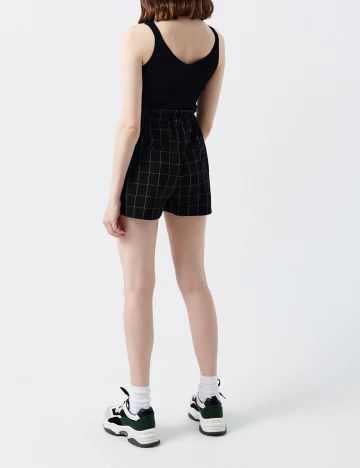 Pantaloni Scurti CROPP, negru
