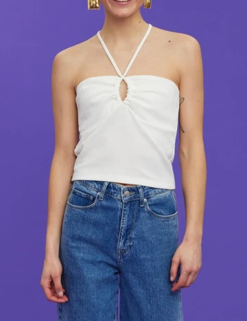 Top Vero Moda, alb