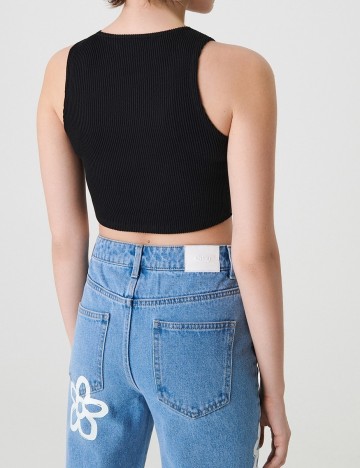 Top Sinsay, negru