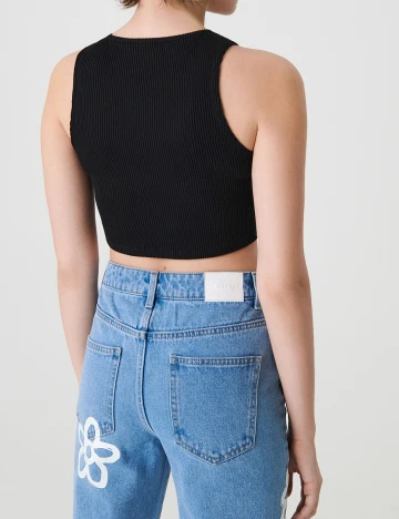 Top Sinsay, negru