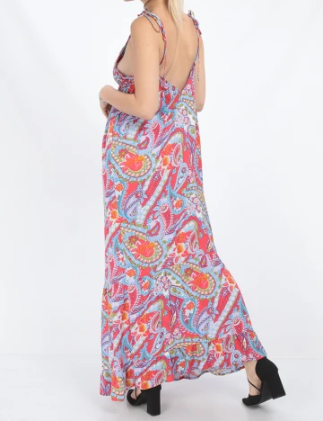 Rochie lunga Vero Moda, mix culori