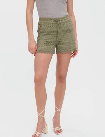Pantaloni scurti Vero Moda, verde
