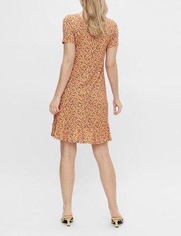 Rochie scurta Mamalicious, portocaliu