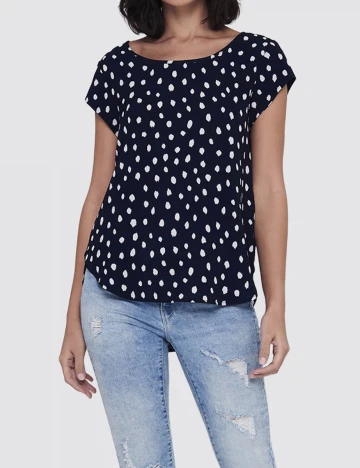 Bluza Only, bleumarin