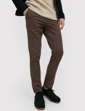 Pantaloni Jack&Jones, maro Maro