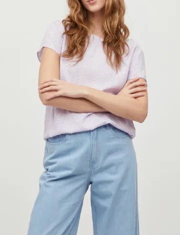 Tricou Vila, mov