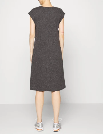 Rochie medie Vero Moda, gri inchis