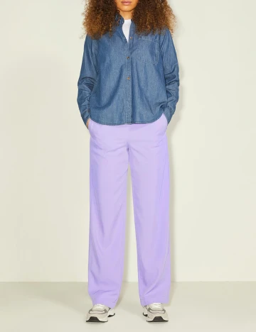 Pantaloni Jack&Jones, mov