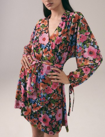 Rochie scurta Reserved, floral