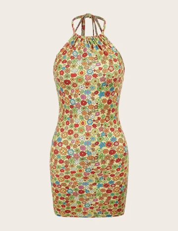 Rochie scurta SHEIN, floral