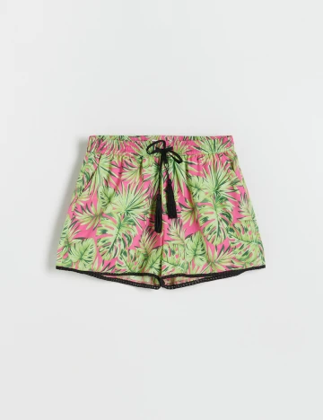 Pantaloni Scurti Reserved, roz-verde