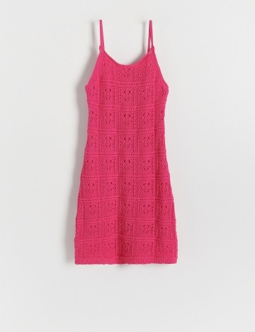 Rochie scurta Reserved, roz