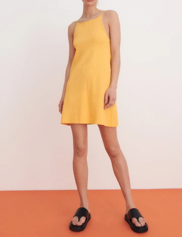 Rochie scurta Reserved, galben