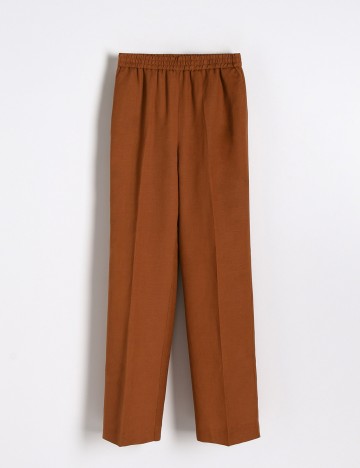 Pantaloni Reserved, maro, XS