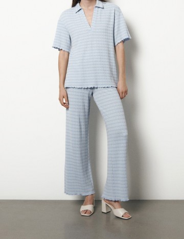 Pantaloni Reserved, albastru, M