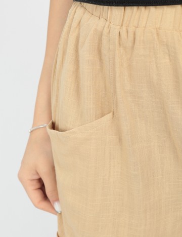 Pantaloni scurti SHEIN, crem